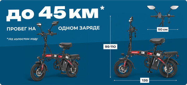 Электровелосипед Minako M1 Pro