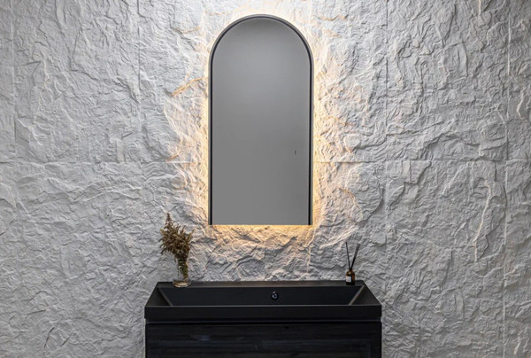 Зеркало Silver Mirrors Vita Black-ТХ 50x100 / LED-00003108 - фото