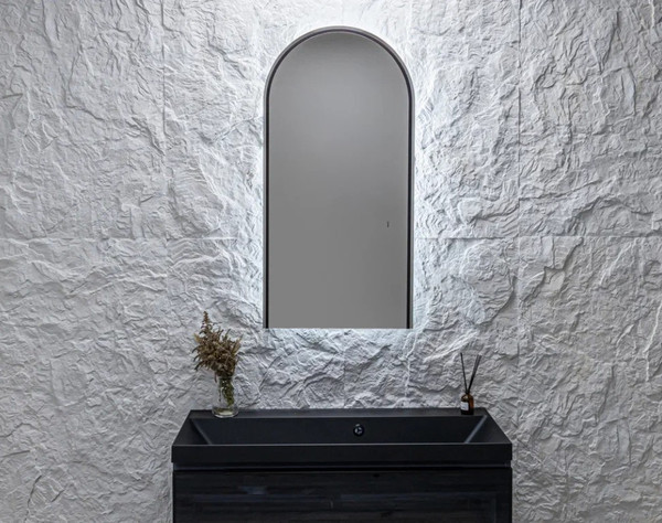 Зеркало Silver Mirrors Vita Black-ТХ 50x100 / LED-00003108