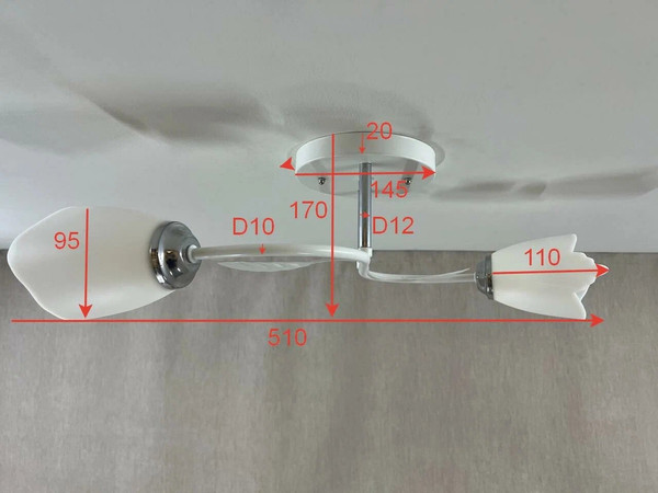 Потолочный светильник Lumix 1011/2