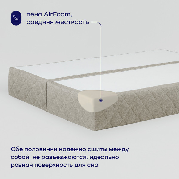 Бескаркасный диван buyson BuyHit Тк. Laguna 290 200x142