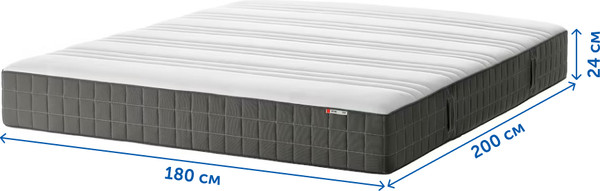 Матрас Ikea Ховаг Экстра Фирм 180x200