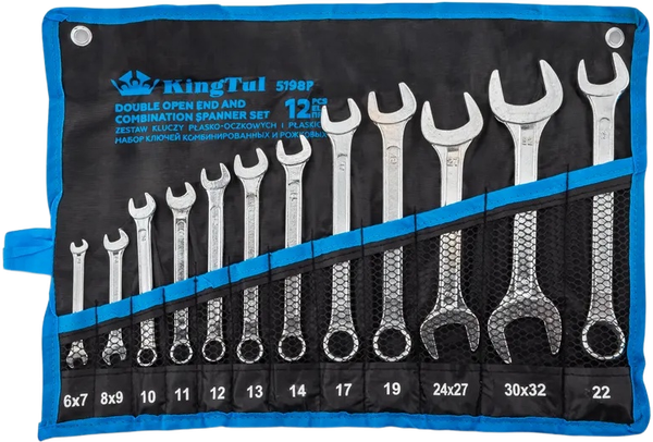 Набор ключей KingTul KT-5198P+2 - фото