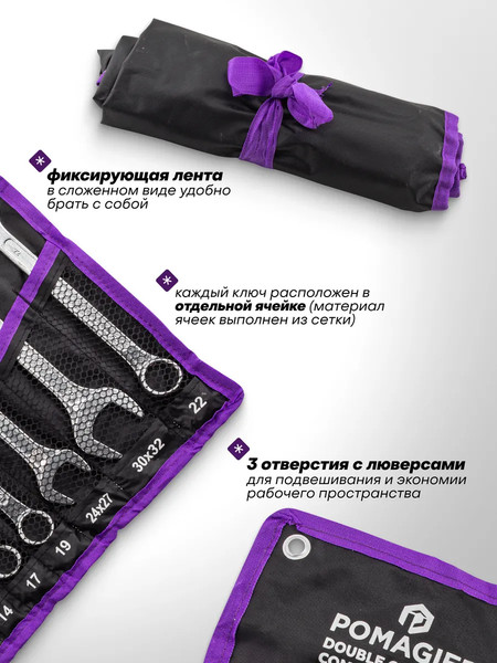 Набор ключей Pomagier POM-5198P+2