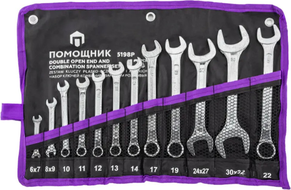 Набор ключей Помощник 5198P+2 - фото