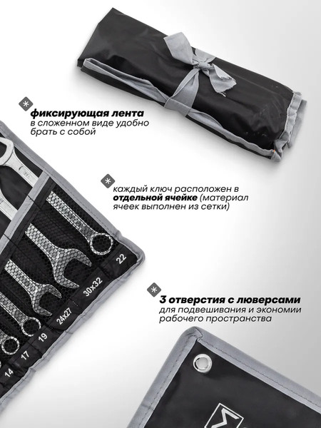 Набор ключей Sigmatool 5198P+2