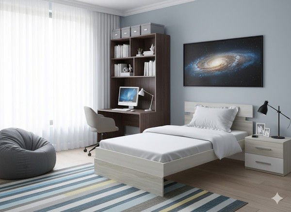 Односпальная кровать Proson Milton 80x200