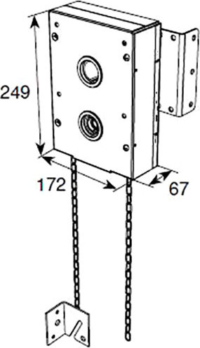 Привод для ворот DoorHan Ручной цепной 25025M