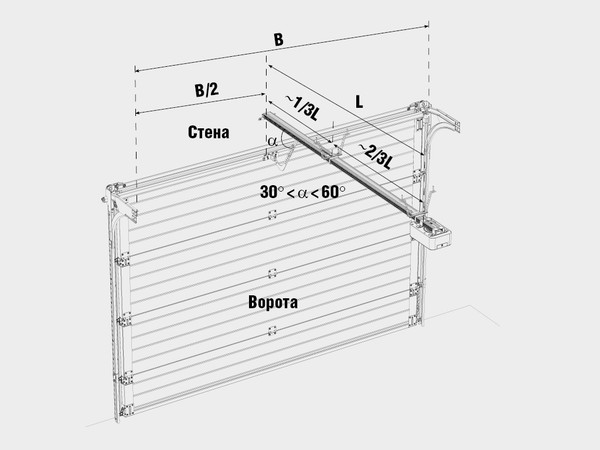Привод для ворот DoorHan Sectional-800Pro