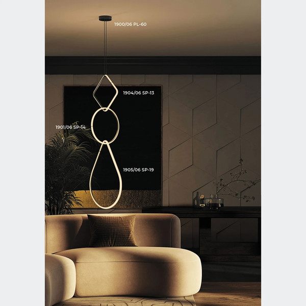 Потолочный светильник Divinare Formica 1905/06 SP-19