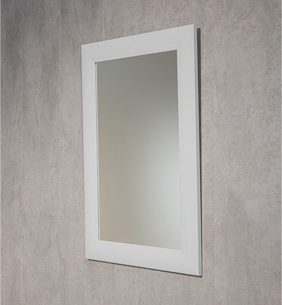 Зеркало Silver Mirrors Глянец белый 41x61 / ФР-00001092