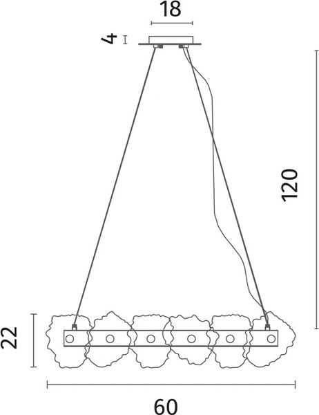 Потолочный светильник Divinare 1713/17 SP-100