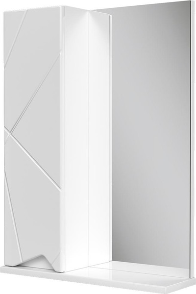 Шкаф с зеркалом для ванной Volna Pronto 50  - фото