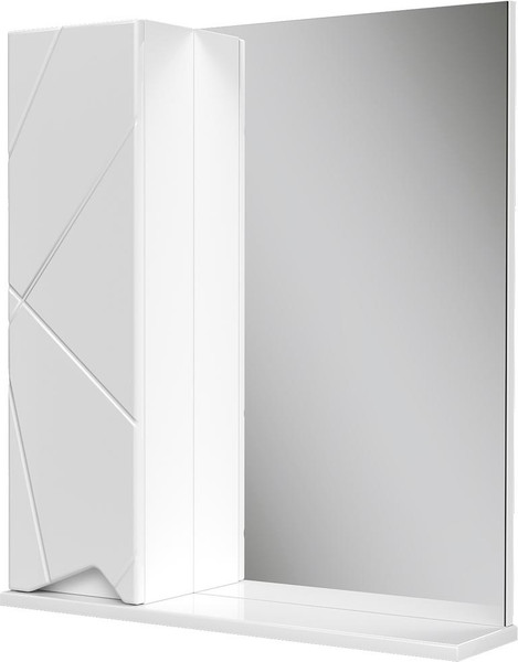 Шкаф с зеркалом для ванной Volna Pronto 60 - фото