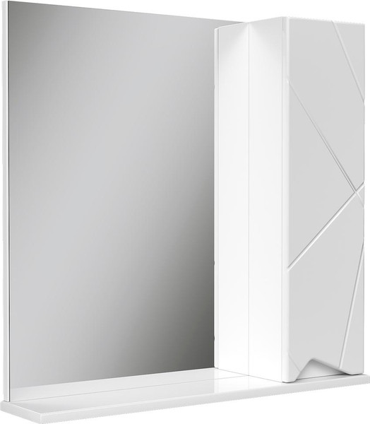 Шкаф с зеркалом для ванной Volna Pronto 70 - фото