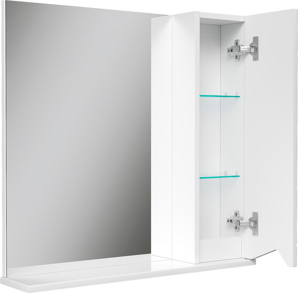 Шкаф с зеркалом для ванной Volna Pronto 70