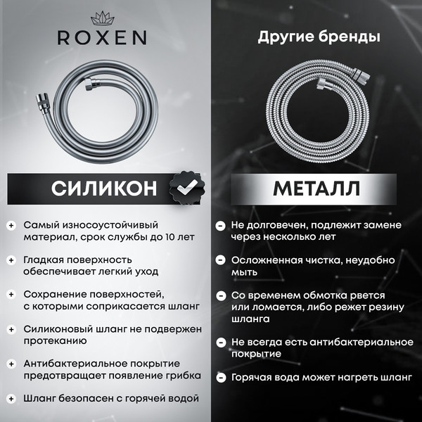 Гигиенический душ Roxen Santi 50094000-BN