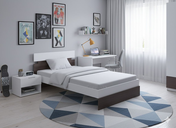 Односпальная кровать Proson Milton 80x190