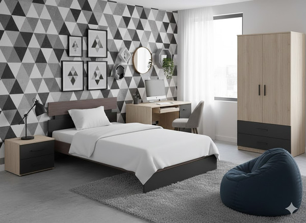 Односпальная кровать Proson Milton 80x190