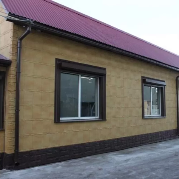 Фасадная панель Альта-профиль Плитка Златолит