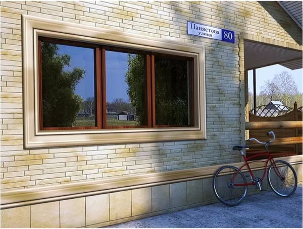 Фасадная панель Альта-профиль Плитка Опал