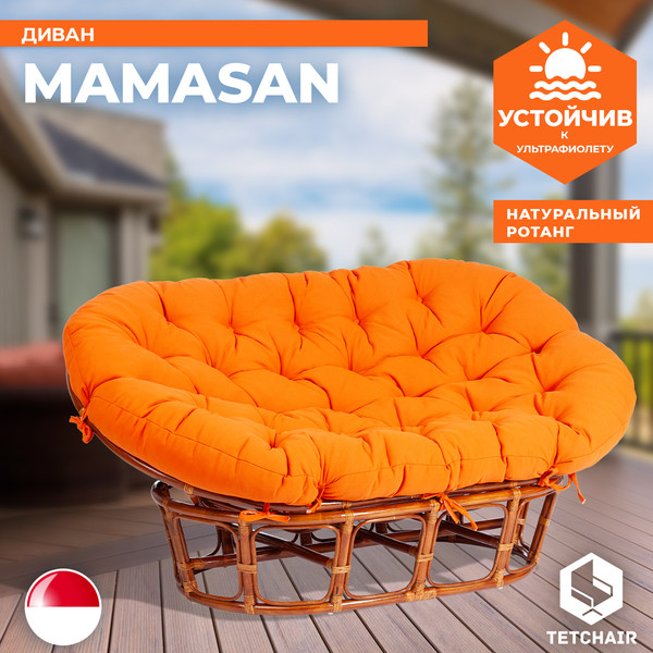 Диван садовый Tetchair Mamasan 23/02 W с подушкой