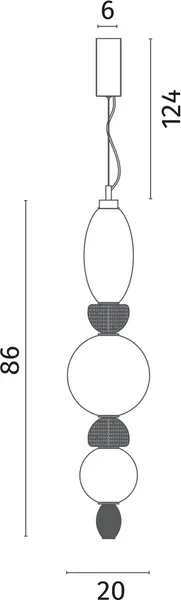 Потолочный светильник Divinare 5016/17 SP-26