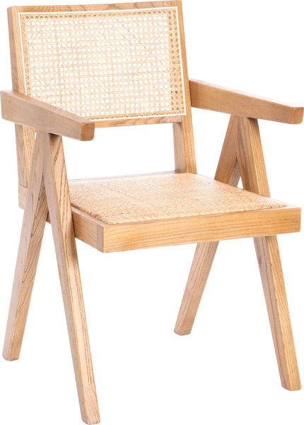 Набор стульев Tetchair Loki дерево вяз/ротанг