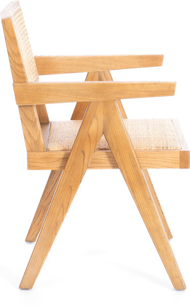 Набор стульев Tetchair Loki дерево вяз/ротанг