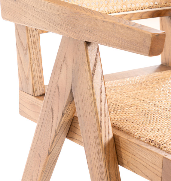 Набор стульев Tetchair Loki дерево вяз/ротанг