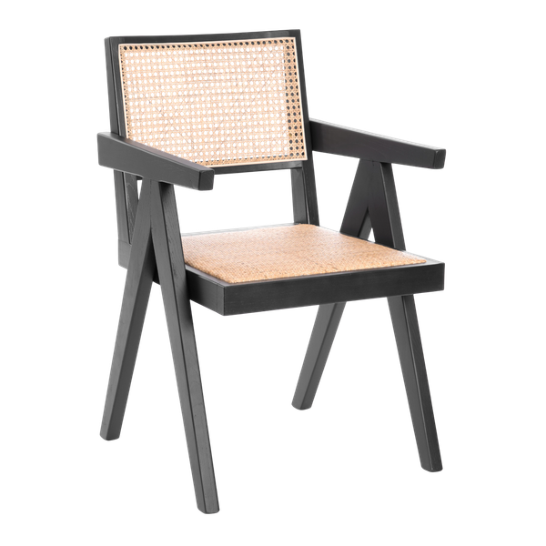 Набор стульев Tetchair Loki дерево вяз/ротанг