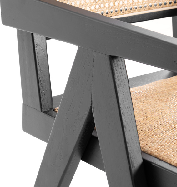 Набор стульев Tetchair Loki дерево вяз/ротанг