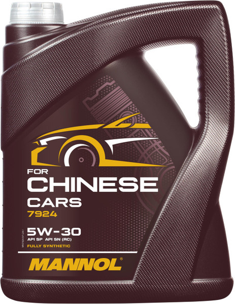 Моторное масло Mannol 7924 For Chinese Cars 5W30 / MN7924-4 - фото