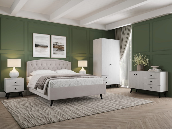 Шкаф Genesis Мебель Svetlana Provence 2 двери 2 ящика