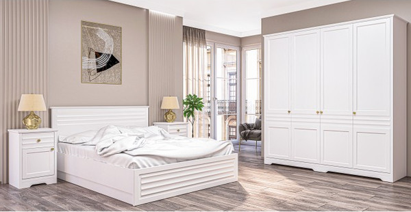 Двуспальная кровать ELVA Риволо NEM05K-1690/2080/1000 (35)