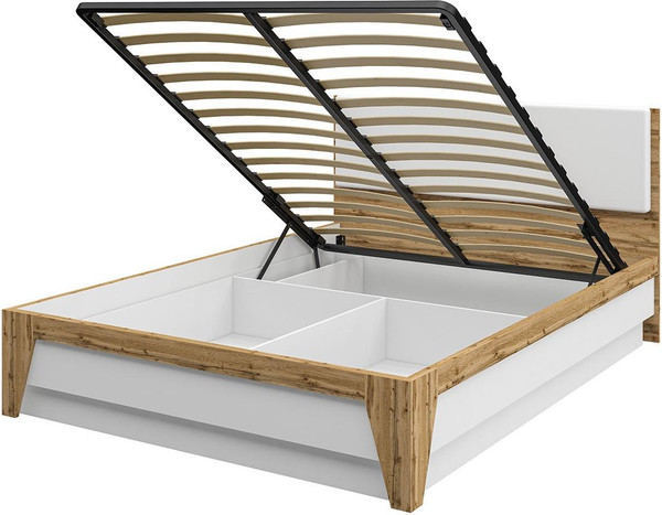 Двуспальная кровать ELVA Нодо NEM01K-1690/2060/1010 (01)