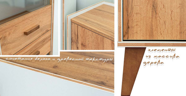 Двуспальная кровать ELVA Нодо NEM01K-1690/2060/1010 (01)