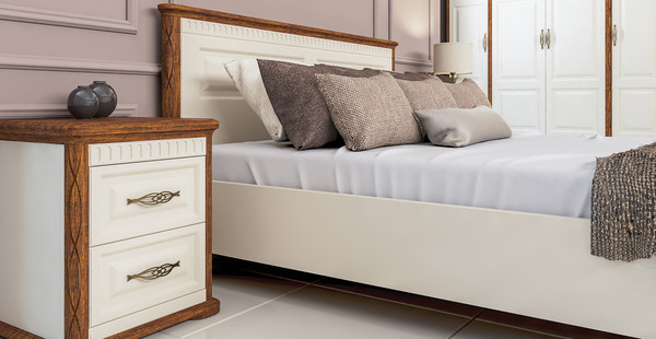 Полуторная кровать ELVA Лазаро NEM03K-1570/2120/1000 (26)