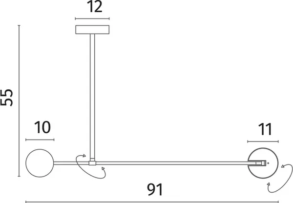 Потолочный светильник Divinare 2623/06 PL-9
