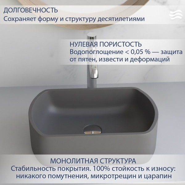 Умывальник Lauter Laguna 21L453G