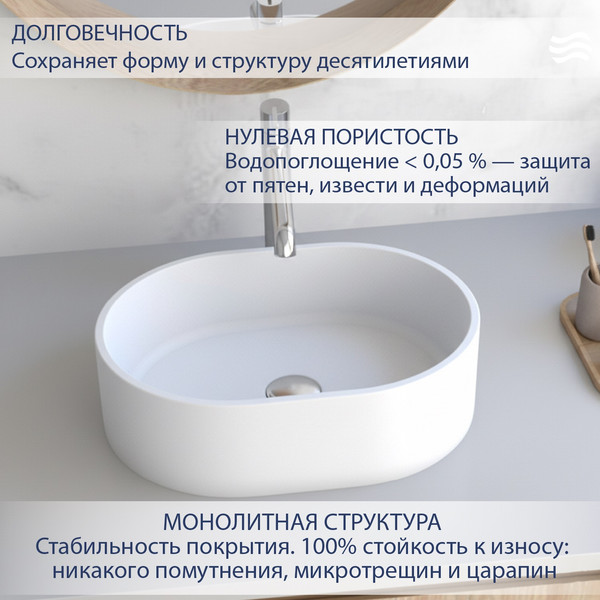 Умывальник Lauter Oliva 21O481PW