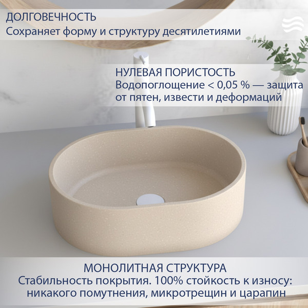 Умывальник Lauter Oliva 21O482CF