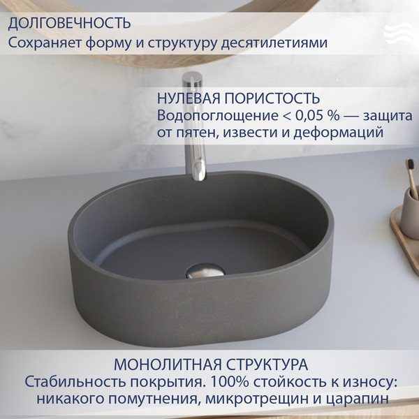 Умывальник Lauter Oliva 21O483G