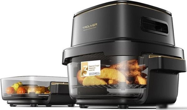 Аэрогриль Trouver Air Fryer Metalish AF20 Pro (черный)