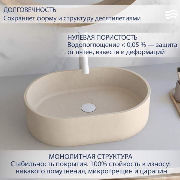 Умывальник Lauter Oliva 21O602CF