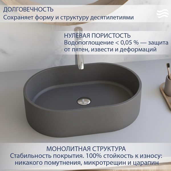 Умывальник Lauter Oliva 21O603G