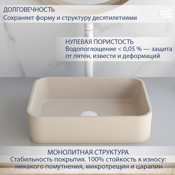 Умывальник Lauter Crescia 21G502CF