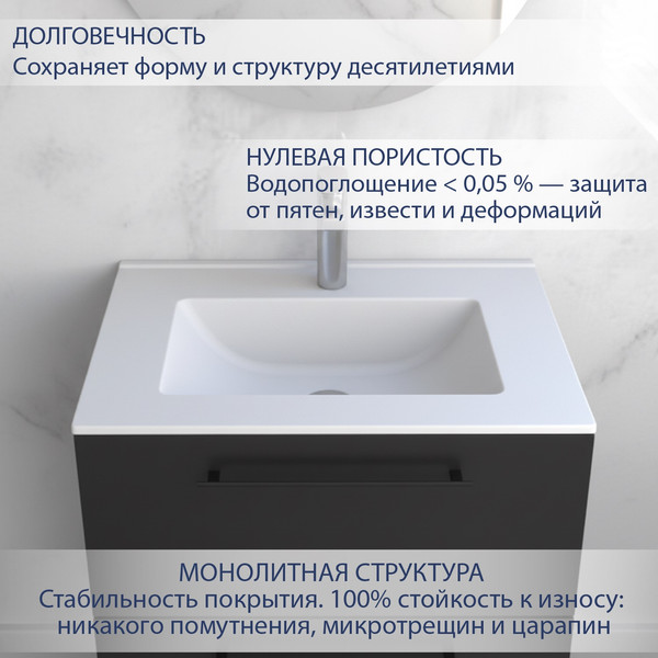 Умывальник Lauter Kornella 21K611PW