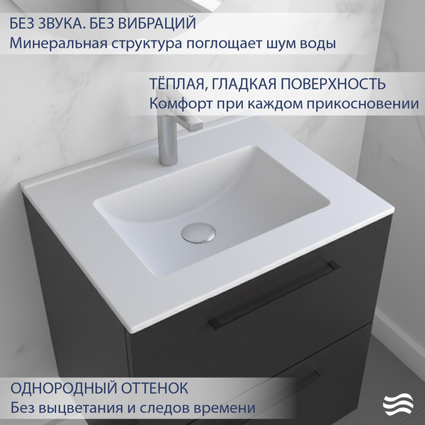 Умывальник Lauter Kornella 21K611PW