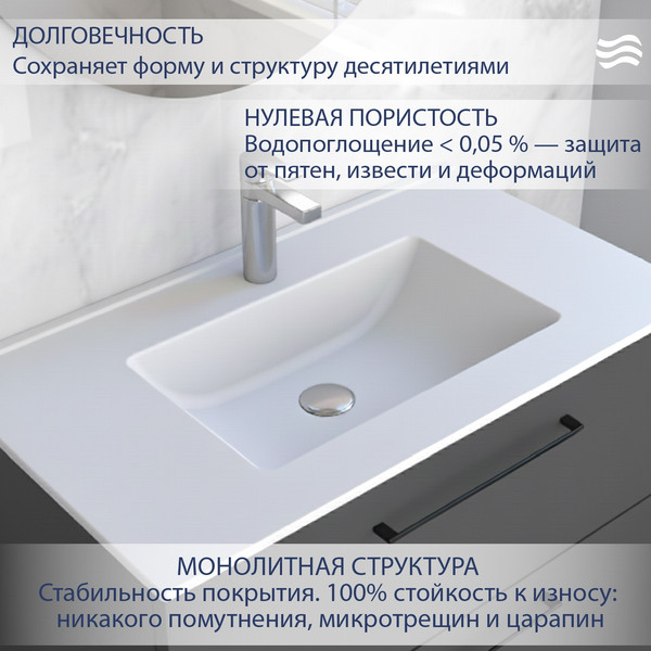 Умывальник Lauter Kornella 21K811PW